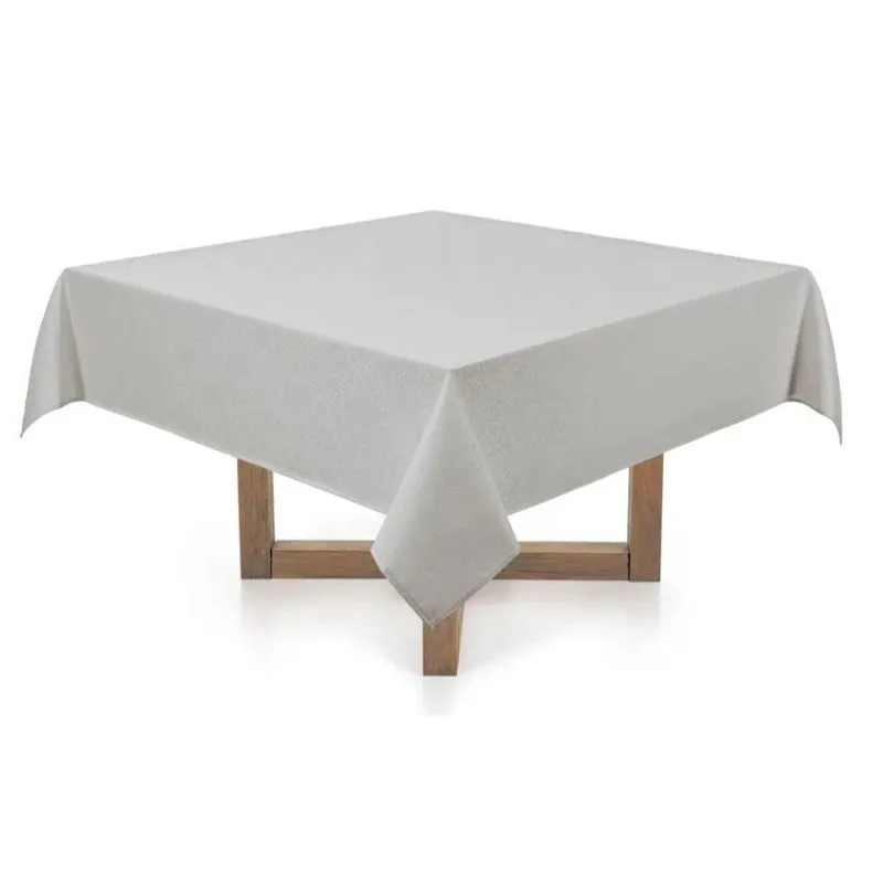 Toalha De Mesa Quadrada 8 Lugares Vilares Granizo Karsten