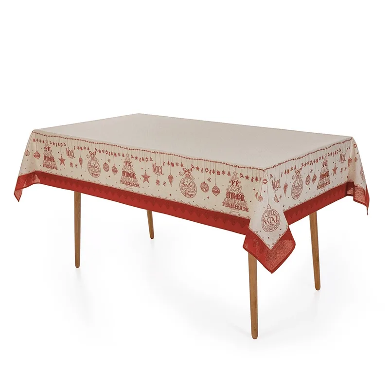 TOALHA DE MESA 1,40X2,50 MAGIA NATALINA