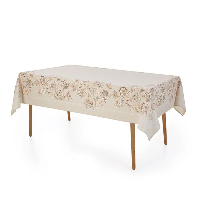 Toalha De Mesa Retangular 8 Lugares Sempre Limpa Kayla