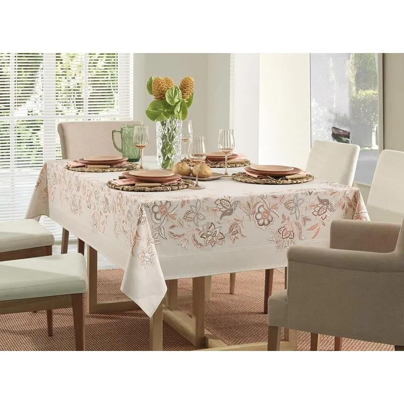 Toalha De Mesa Retangular Sempre Limpa Kayla Karsten