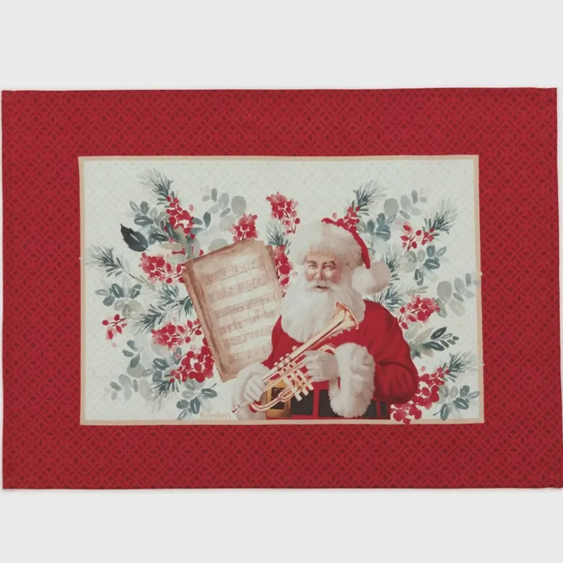 Lugar Americano Karsten 33x45cm Natal Noel Musical