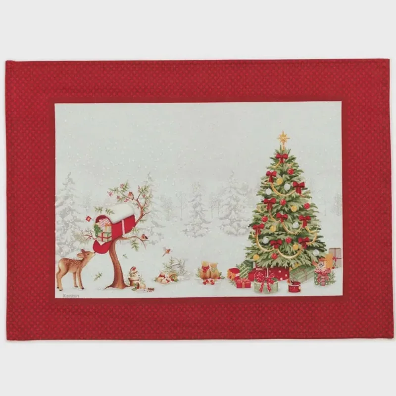 Lugar Americano Karsten 33x45cm Natal Fabula do Noel - Karsten