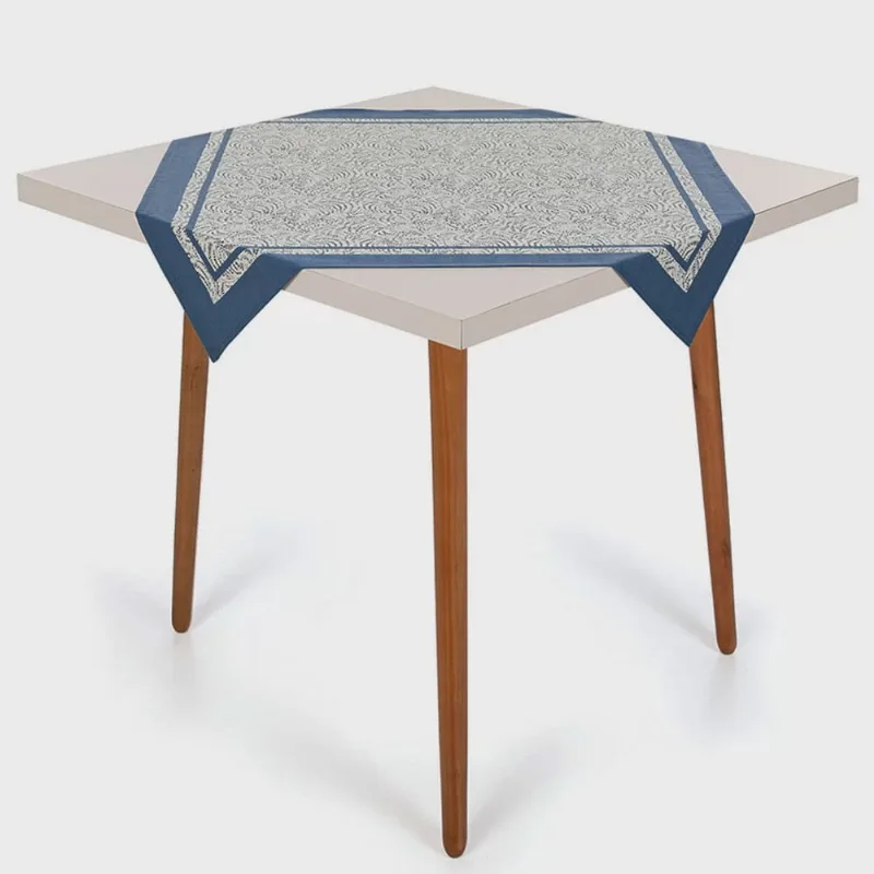 Toalha Centro de Mesa Karsten 78cmx78cm 100% Algodão Naia