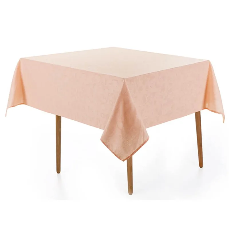 Toalha de Mesa Jacquard Quadrada 1,40m x 1,40m - Karsten - Beatrice Salmão - Karsten