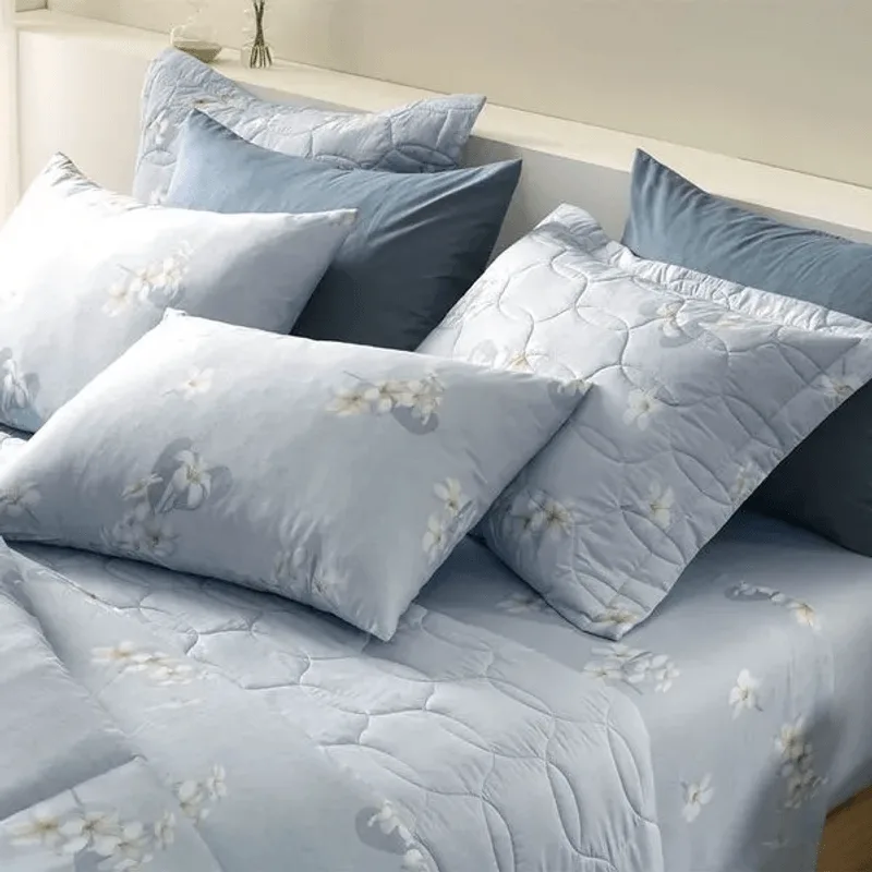Jogo de Cama Percal 150 Fios Est Casal Jasmim