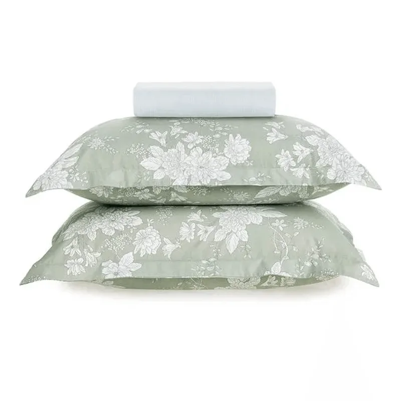 Jogo de Cama Percal 180 Fios Est Queen 3 Pcs Alissa
