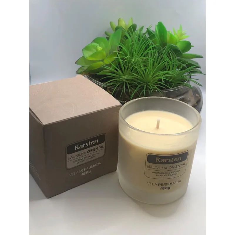 Vela perfumada baunilha oriental - karsten