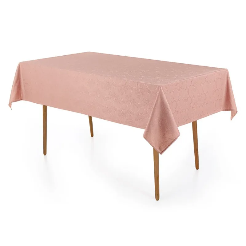 Toalha de Mesa Melli 140X210 Rosa Vintage - Karsten