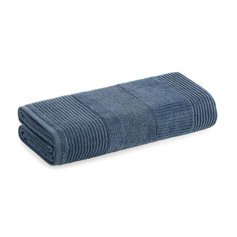Toalha de Rosto Felpuda Realce 48cm x 70cm - Karsten - Azul Sereno 30245