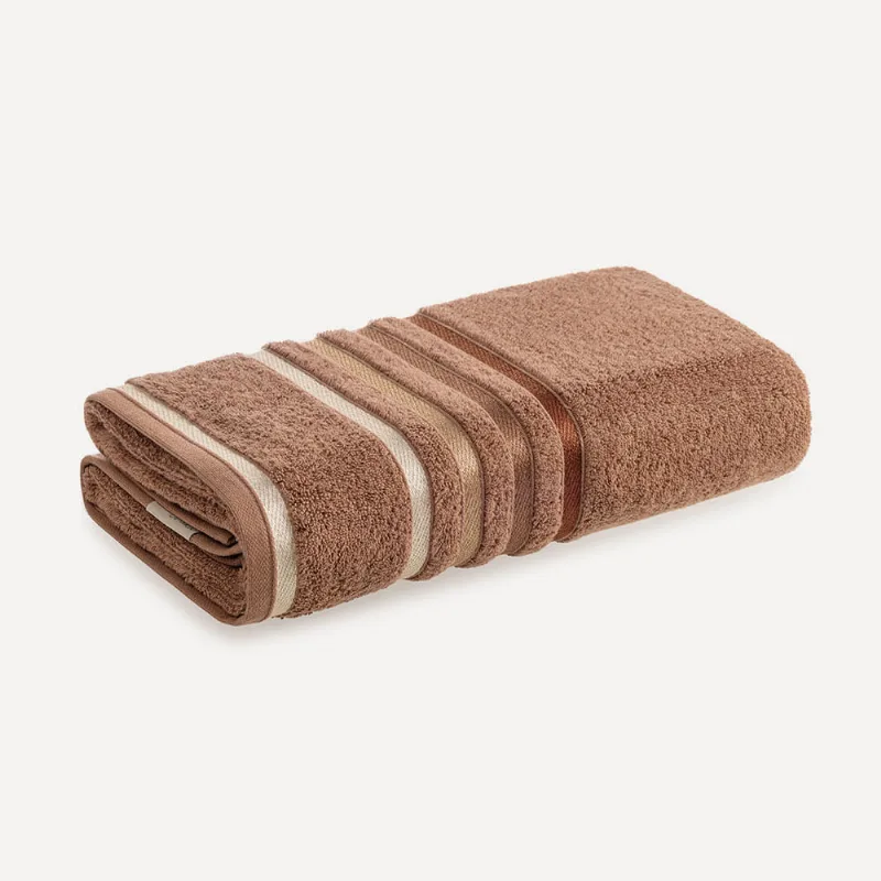 Toalha de Rosto Fio Penteado Lumina Sienna/Ferrugem