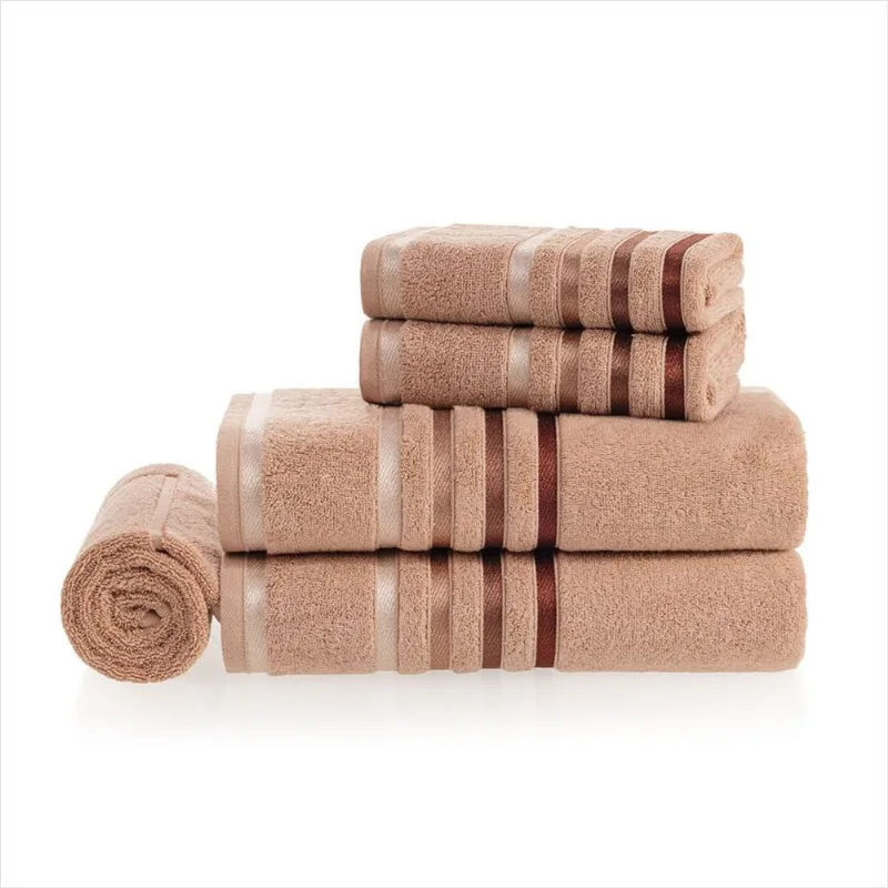 Jogo de Banho 5 Peças Lumina Deserto Ferrugem - Karsten