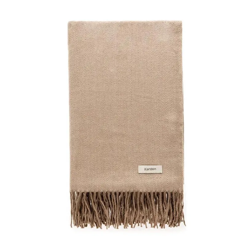 Manta Decorativa Milane 120 X 175 - Karsten Taupe