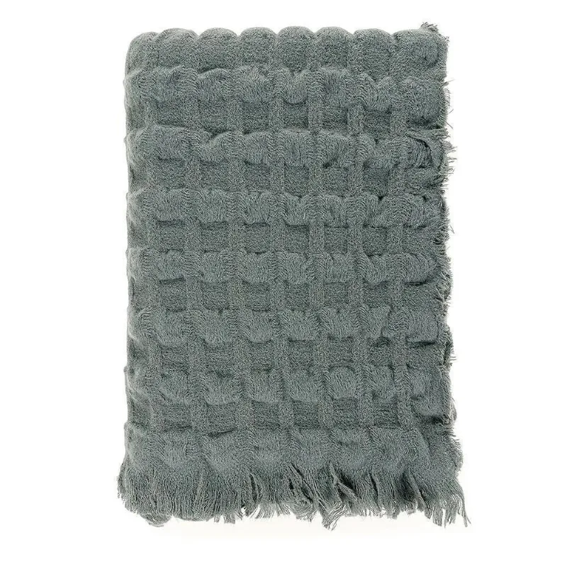 Manta Decorativa Tricot Campos 120 X 170 - Karsten Titanio