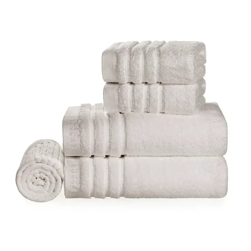 Jogo de Banho 5 Pçs Divine Branco Trussardi