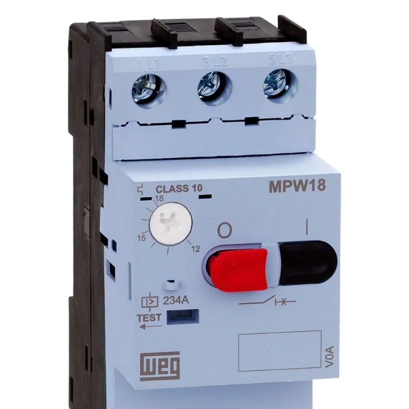 Disjuntor Proteção Motor 1,0-1,6A MPW18-3-D016 12429368 Weg