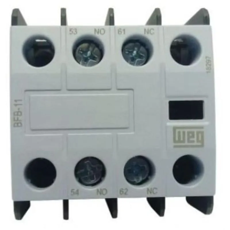 Bloco de Contato Auxiliar Frontal BFB - WEG 1NA+1NF