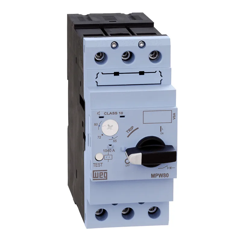 Disjuntor Motor Az Mpw80-3 Tripolar Weg 65 - 80a