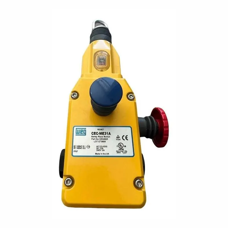 Chave De Emergência De Segurança M20 Cec Botao 3nf+1na - Weg
