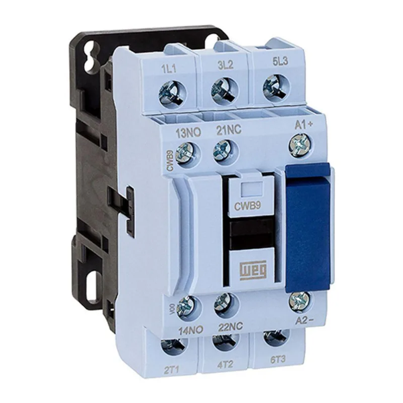 Contator Cwb9-11-30d02 24vca 9a 1na 1nf Tripolar Weg
