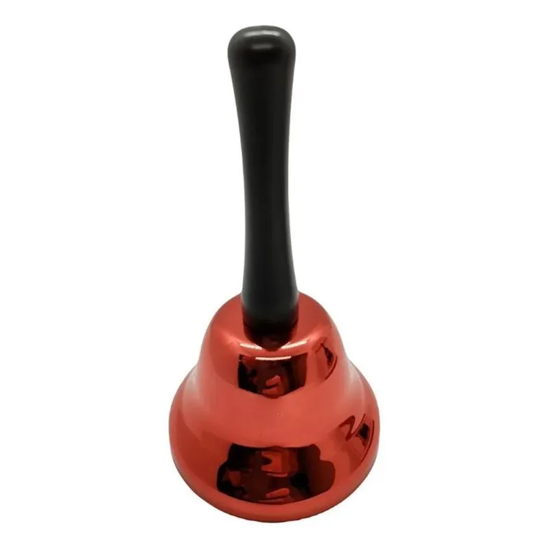 Sino De Mão Metal Campainha Recepção Chama Atenção Idoso