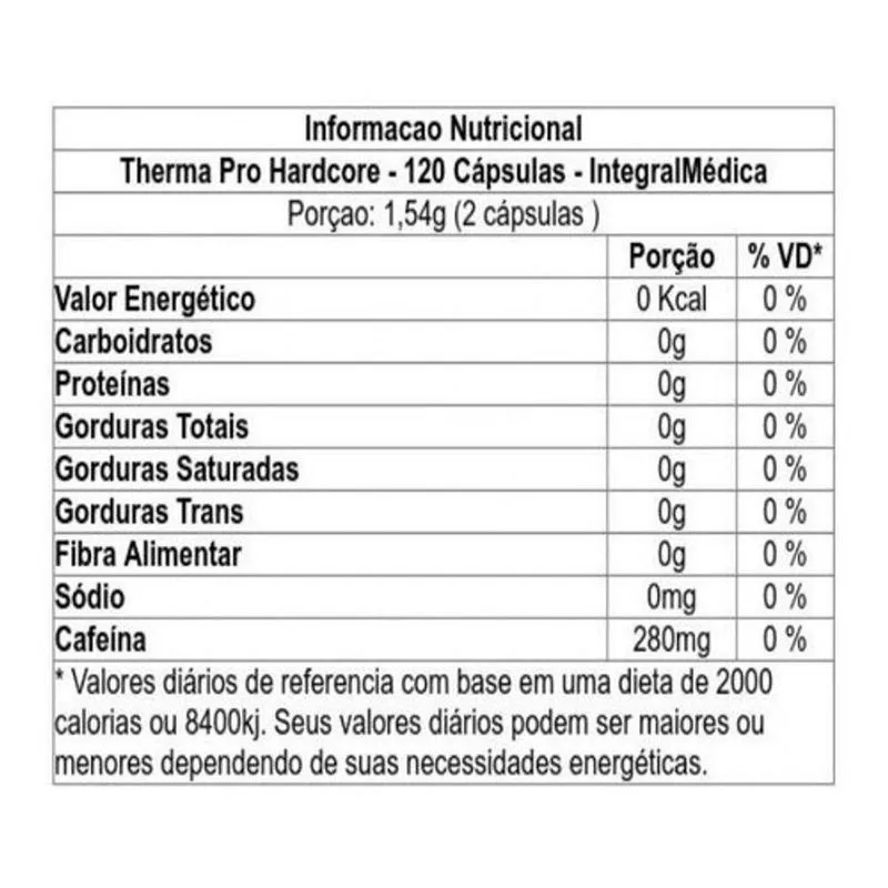 Termogenico Therma Pro Hardcore 60capsula - Integralmedica