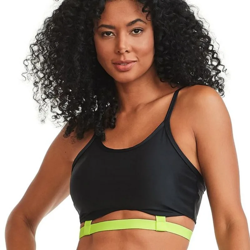 Top Caju Brasil Atletika Fashion Preto Feminino Fitness G G / Preto