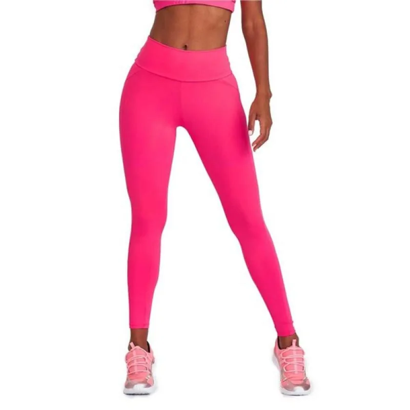 Calça Legging Caju Brasil Nakay Recortes Pink Feminino EG EEG / Rosa