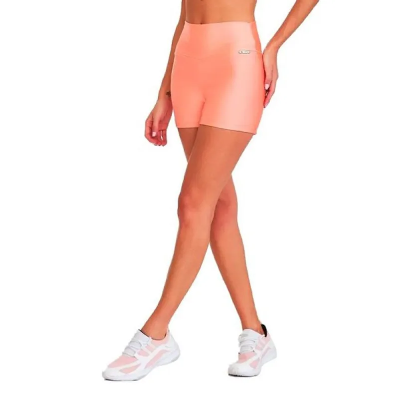 Mini Short Caju Brasil Atlanta Classic Rosa Coralina Treino P G / Rosa