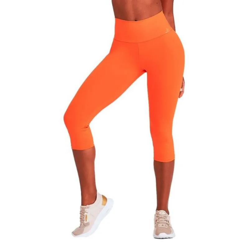 Calça Corsario Caju Brasil Nz Classic Laranja Feminino P GG / Laranja - CAJU BRASIL