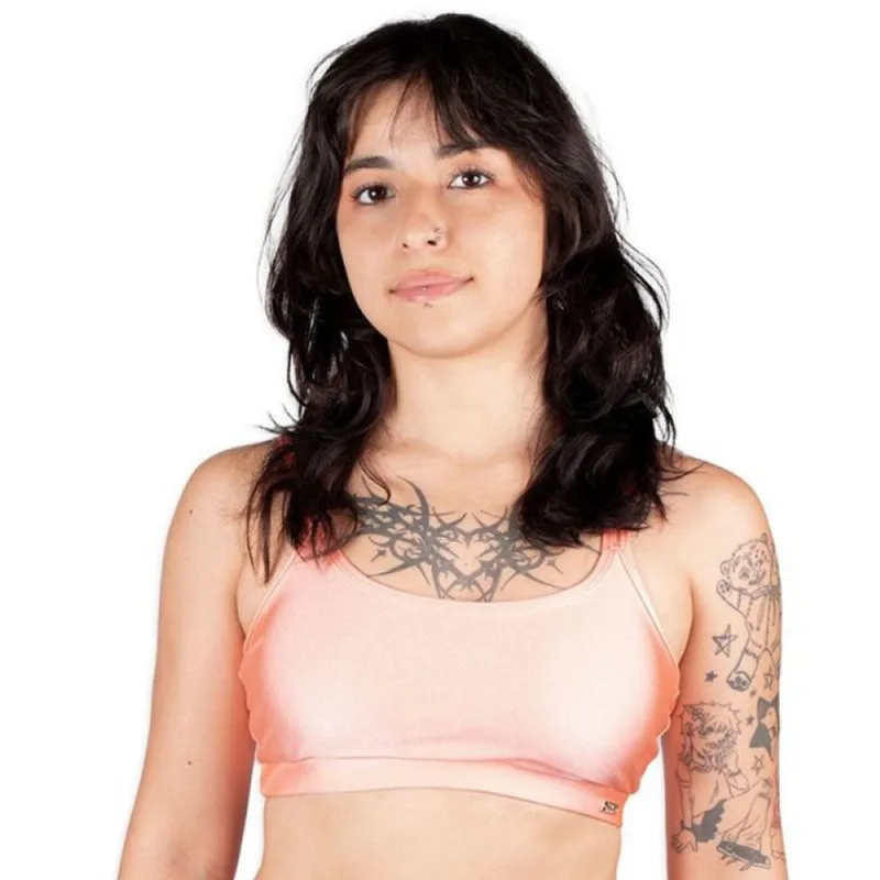 Top Caju Brasil Atlanta Classic Rosa Feminino Fitness Treino G M / Rosa - CAJU BRASIL