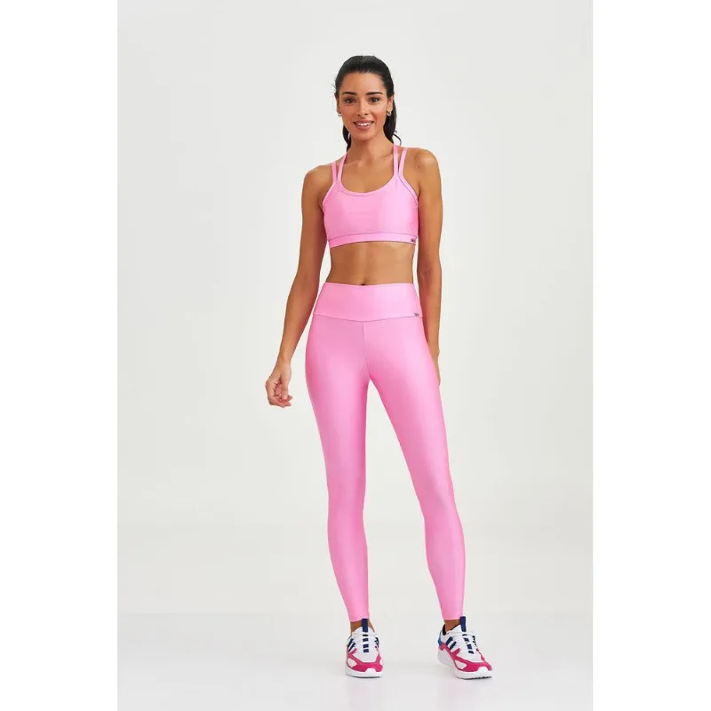 LEGGING ATLANTA BÁSICA ROSA GLOSSY CAJUBRASIL - G - CAJU BRASIL