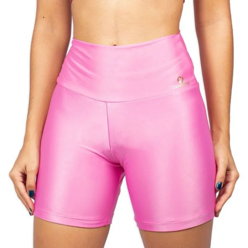 Short Caju Brasil Atletika Classic Rosa Milkshake Feminino P P / Rosa
