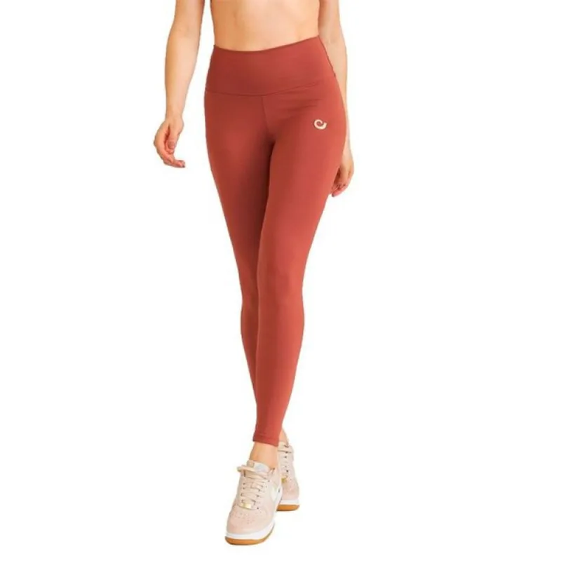 Calça Legging Caju Brasil Nz Classic Marrom Bronze Feminino P M / Marrom