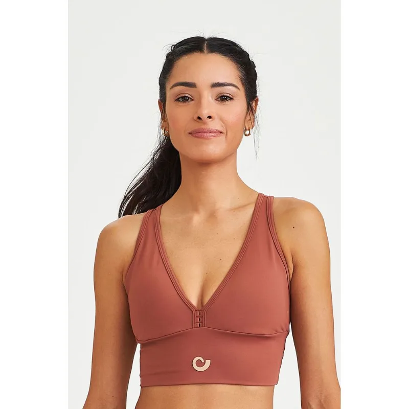 TOP NZ UP BÁSICO MARROM BRONZE CAJUBRASIL - P