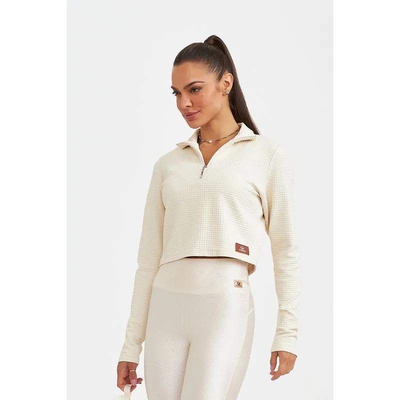 Cropped Tweed Cajubrasil Off White