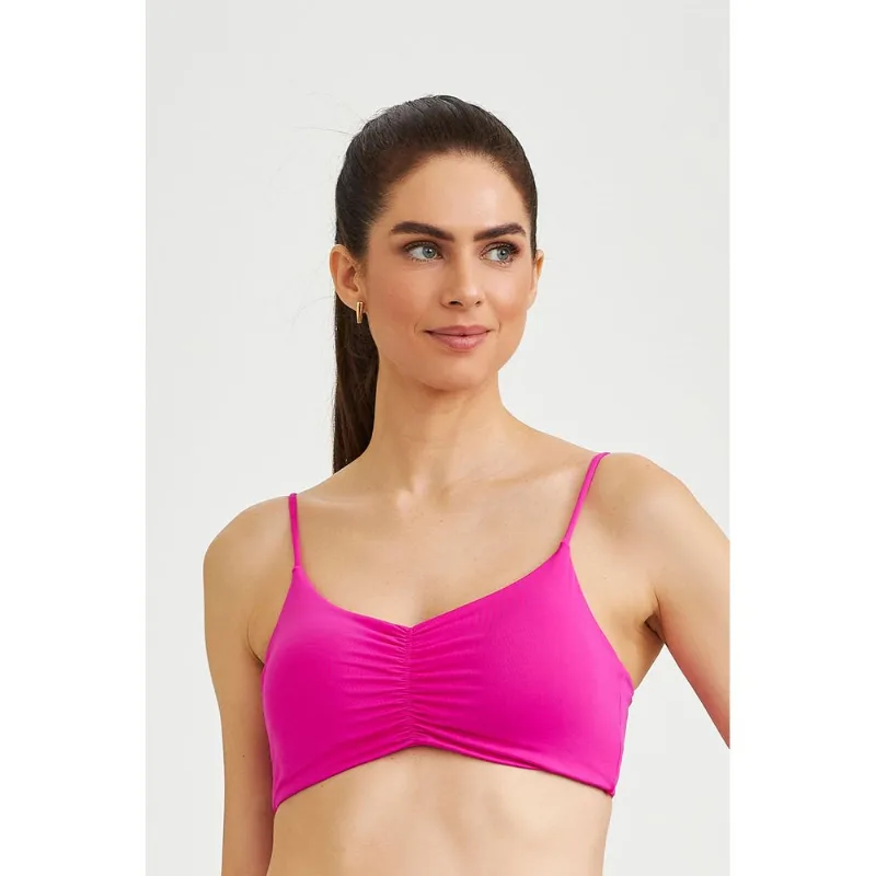 TOP BÁSICO UP ROSA CHOQUE CAJUBRASIL - M