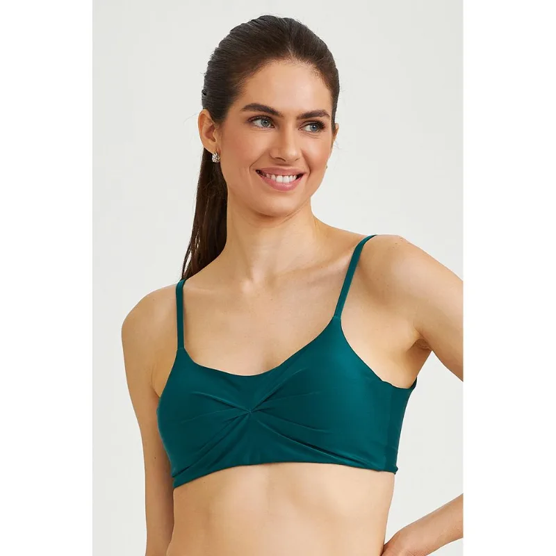 TOP ATLETIKA FRANZIDO BÁSICO VERDE GALÁPAGOS CAJUBRASIL TOP ATLETIKA FRANZIDO BÁSICO VERDE GALÁPAGOS - P