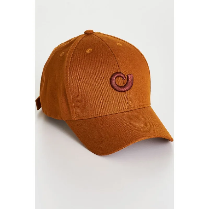 BONÉ CASUAL REGULÁVEL MARROM CONHAQUE-U