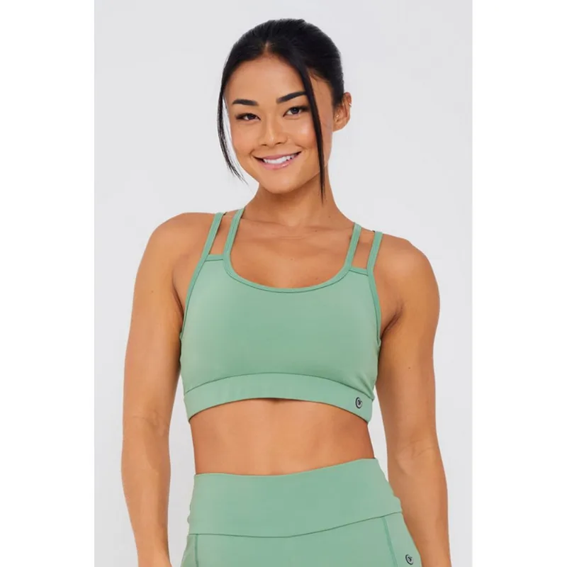 TOP NAKAY ALÇAS DUPLAS VERDE ALECRIM G