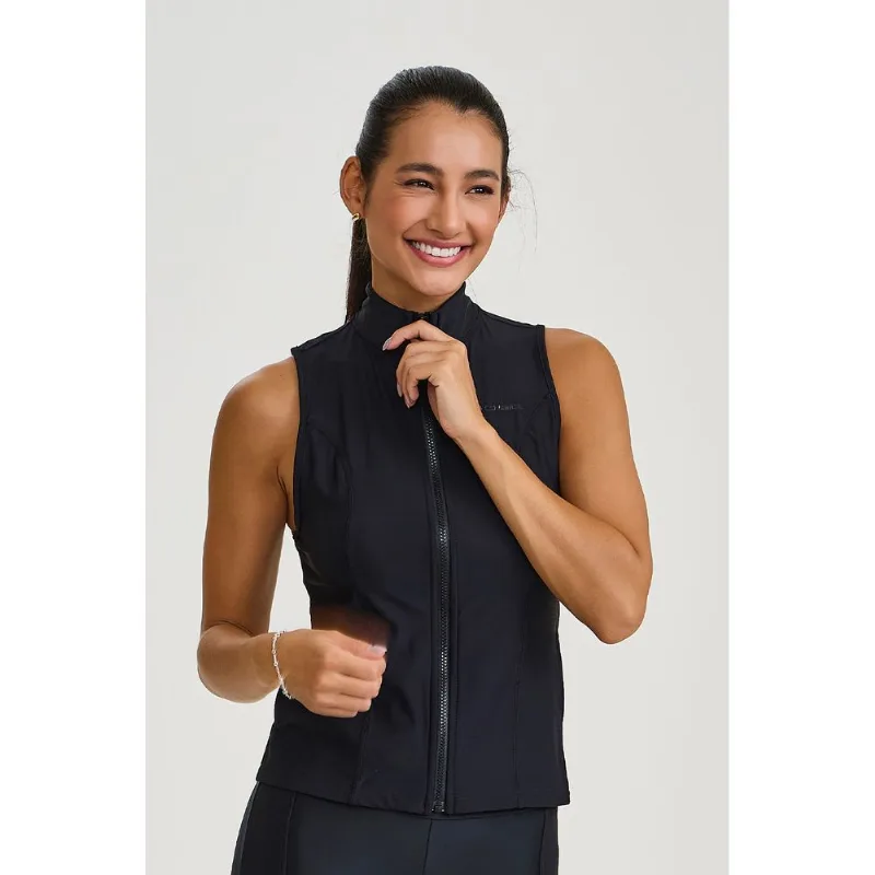 COLETE COM BOLSOS PRETO CAJUBRASIL M