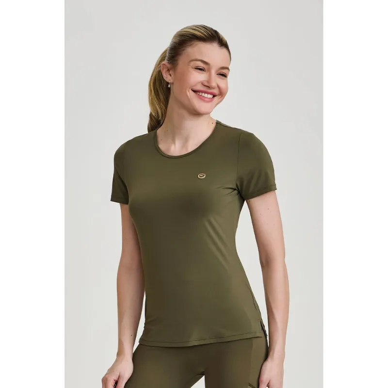 BLUSA UV COM ABERTURA NA BARRA VERDE CIDREIRA CAJUBRASIL BLUSA UV COM ABERTURA NA BARRA VERDE CIDREIRA - P