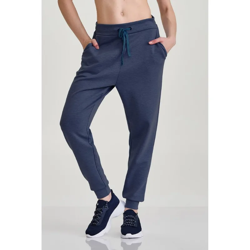 CALÇA VISCOSE COM ELÁSTICO AZUL MARINHO CAJUBRASIL CALÇA VISCOSE COM ELÁSTICO AZUL MARINHO - P - CAJU BRASIL