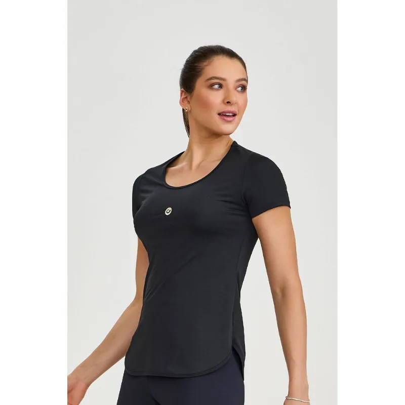 BLUSA UV DRY BÁSICA PRETA CAJUBRASIL M