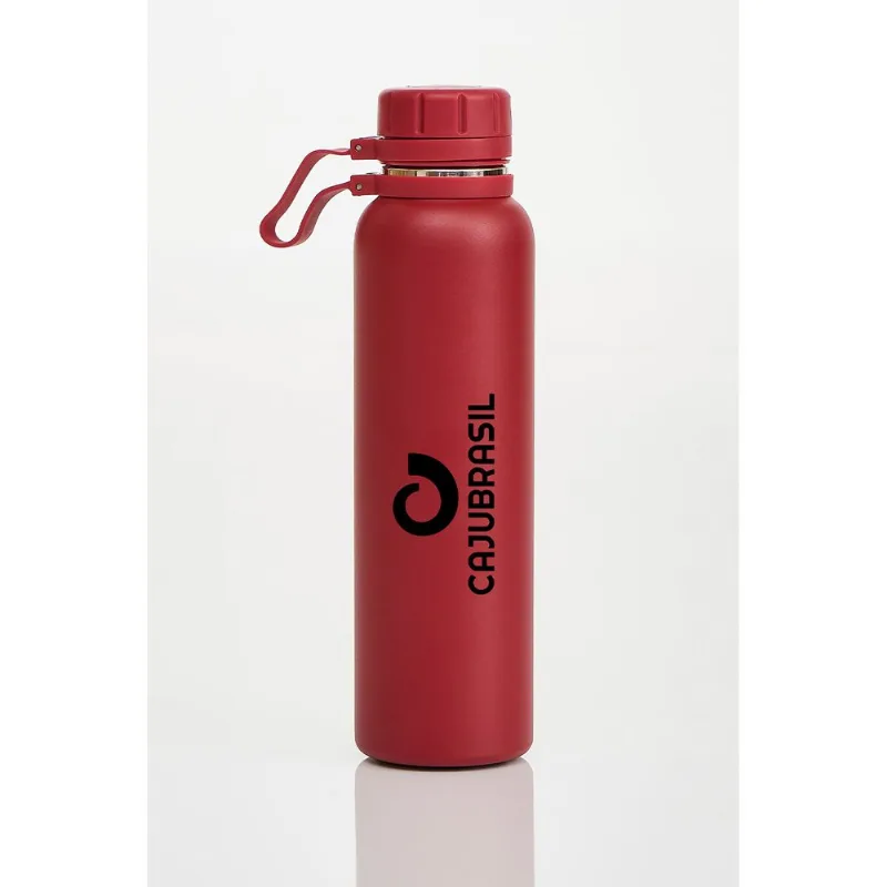 GARRAFA TÉRMICA COM INFUSOR DE BEBIDAS VERMELHO DIVINO - U U