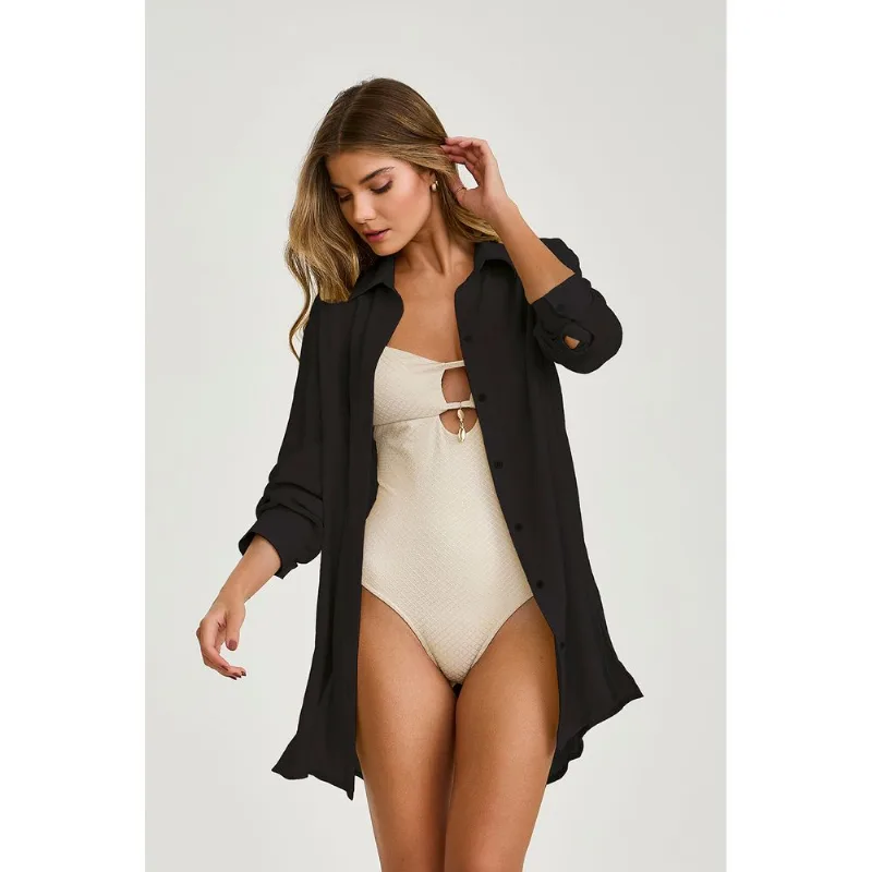 CHEMISE DIANITA PRETO CAJUBRASIL P