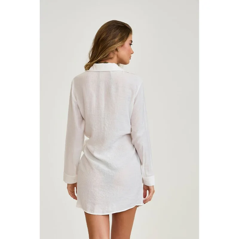 VESTIDO AMOLITA OFF WHITE CAJUBRASIL M
