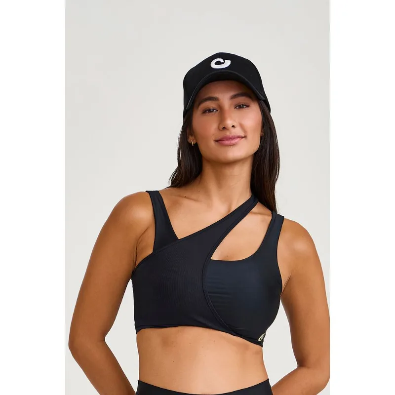 TOP ATLETIKA ASSIMÉTRICO PRETO CAJUBRASIL P