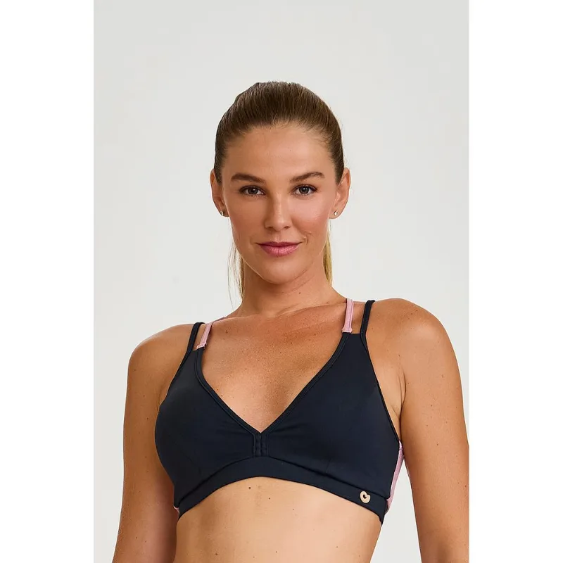 TOP NZ COSTAS CRUZADAS PRETO CAJUBRASIL M