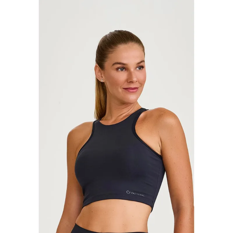 TOP MX DETALHE CANELADO PRETO CAJUBRASIL M
