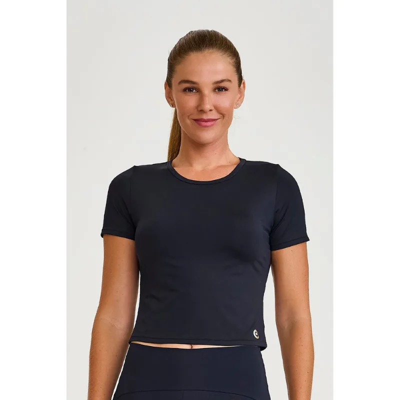 CROPPED UV COM TULE PRETO CAJUBRASIL M